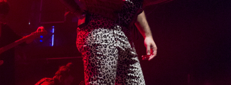 BARCELONA, ESPAÑA – FEBRERO 22: Oscar Ferrer voz de Varry Brava durante el conicerto de Dancetería en la Razzmatazz el 22 de febrero de 2020 en Barcelona, España. (Foto por Fernando Pérez)