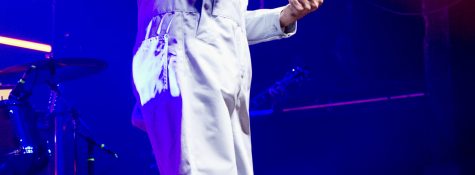 BARCELONA, ESPAÑA – FEBRERO 22: Alberto Jiménez voz de Miss Caffeina durante el conicerto de Dancetería en la Razzmatazz el 22 de febrero de 2020 en Barcelona, España. (Foto por Fernando Pérez)