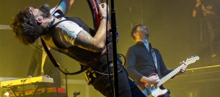 BARCELONA, ESPAÑA – FEBRERO 7: Jess Fabric y Rafa Val de Viva Suecia durante su concierto en la Sala Razzmatazz el 7 de febrero de 2020 en Barcelona, España. (Foto por Fernando Pérez)