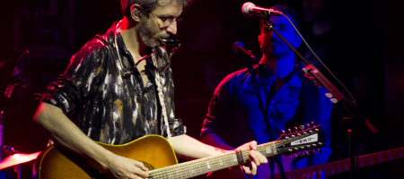 BARCELONA, ESPAÑA – FEBRERO 21: Xoel López como parte de Guitar BCN 20 cierra su gira de conciertos en la Sala Apolo el 21 de febrero de 2020 en Barcelona, España. (Foto por Fernando Pérez)