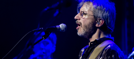 BARCELONA, ESPAÑA – FEBRERO 21: Xoel López como parte de Guitar BCN 20 cierra su gira de conciertos en la Sala Apolo el 21 de febrero de 2020 en Barcelona, España. (Foto por Fernando Pérez)