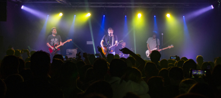 BARCELONA, ESPAÑA – MARZO 7: Despistaos durante el concierto en La Nau del 7 de marzo de 2020 en Barcelona, España (Foto por Fernando Pérez)