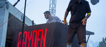 BARCELONA, ESPAÑA – JULIO 24. Mediyama durante el concierto de Rayden en el escenario Estrella Damm del Cruïlla XXS en la Anella Olímpica el 24 de julio de 2020 en Barcelona, España. (Foto por Fernando Pérez)