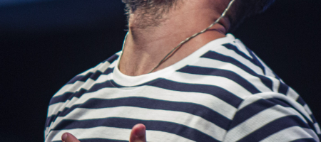 BARCELONA, ESPAÑA – JULIO 24. Rayden en concierto desde el escenario Estrella Damm del Cruïlla XXS en la Anella Olímpica el 24 de julio de 2020 en Barcelona, España. (Foto por Fernando Pérez)