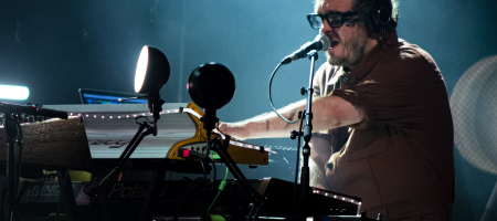 BARCELONA, ESPAÑA – ENERO 28. Martí Perarnau de _juno en concierto como parte del Festival Millenni en la Sala Barts de Barcelona el 28/01/2021. Fotografía por Fernando Pérez, ferperez.foto3@gmail.com juno Barcelona