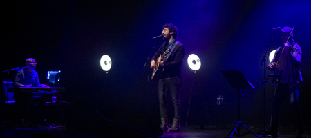 BARCELONA, ESPAÑA – MARZO 06. Alejandor Martínez, Marwan, Marino Sáiz en concierto como parte del Guitar BCN 2021 en la Sala Barts, de Barcelona el 06/03/2021. Fotografía por Fernando Pérez, ferperez.foto3@gmail.com Marwan Barcelona