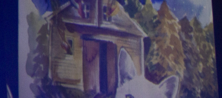 BARCELONA, ESPAÑA – ABRIL 23. Ilustración realizada en directo por Marta Bellvehí durante el concierto de Els amics de les arts (primer pase 18 hrs) como parte de Guitar BCN en la Barts el 23 de abril de 2021 en Barcelona, España. (Foto por Fernando Pérez)