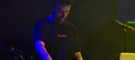 BARCELONA, ESPAÑA – JUNIO 6. Sergio Salvi en concierto de Delaporte en la Sala Apolo el 6 de junio de 2021 en Barcelona, España. (Foto por Fernando Pérez)