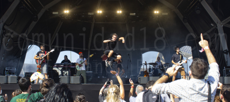 BARCELONA, ESPAÑA – JULIO 9. Gertrudis en concierto en el Escenario Time Out del Festival Cruïlla 2021 el 9 de julio de 2021 en Barcelona, España. (Foto por Fernando Pérez)