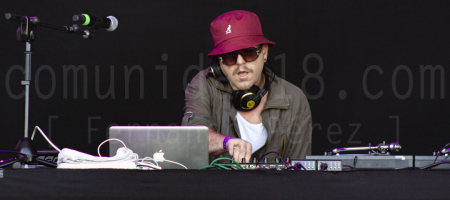 BARCELONA, ESPAÑA – JULIO 8. Griffi durante su presentación en el Escenario Estrella Damm del Festival Cruïlla 2021 el 8 de julio de 2021 en Barcelona, España. (Foto por Fernando Pérez)