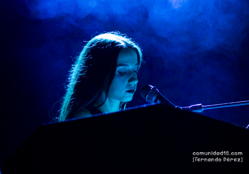 BARCELONA, ESPAÑA – SEPTIEMBRE 24. Gemma Humet en concierto en el Escenario Jardins del Doctor Pla i Armengol como parte de la Fiesta de la Mercè el 24 de septiembre de 2021 en Barcelona, España. (Foto por Fernando Pérez) La Mercè