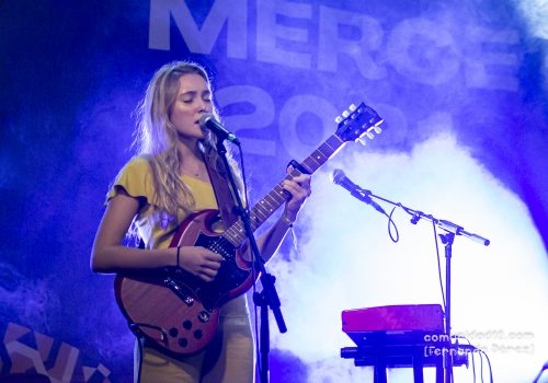 BARCELONA, ESPAÑA – SEPTIEMBRE 23. Maria Hein en concierto en el Escenario Jardins del Doctor Pla i Armengol como parte de la Fiesta de la Mercè el 23 de septiembre de 2021 en Barcelona, España. (Foto por Fernando Pérez) La Mercè