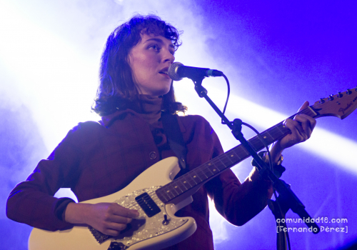 BARCELONA, ESPAÑA – SEPTIEMBRE 23. Nuria Graham en concierto en el Escenario Jardins del Doctor Pla i Armengol como parte de la Fiesta de la Mercè el 23 de septiembre de 2021 en Barcelona, España. (Foto por Fernando Pérez)