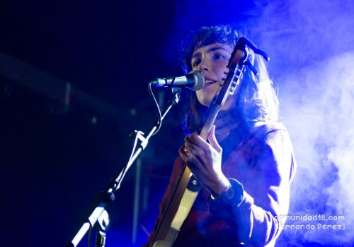 BARCELONA, ESPAÑA – SEPTIEMBRE 23. Nuria Graham en concierto en el Escenario Jardins del Doctor Pla i Armengol como parte de la Fiesta de la Mercè el 23 de septiembre de 2021 en Barcelona, España. (Foto por Fernando Pérez)