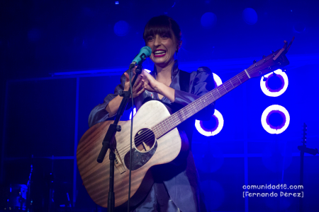 BARCELONA, ESPAÑA – NOVIEMBRE 12: Chica sobresalto (Maialen Gurbindo) en concierto como parte del Cruïlla de Tardor en la Apolo 2 el 12 de noviembre de 2021 en Barcelona, España. (Foto por Fernando Pérez)