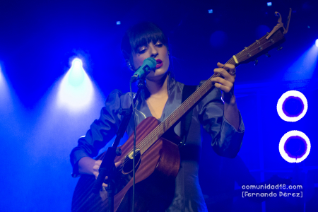 BARCELONA, ESPAÑA – NOVIEMBRE 12: Chica sobresalto (Maialen Gurbindo) en concierto como parte del Cruïlla de Tardor en la Apolo 2 el 12 de noviembre de 2021 en Barcelona, España. (Foto por Fernando Pérez)