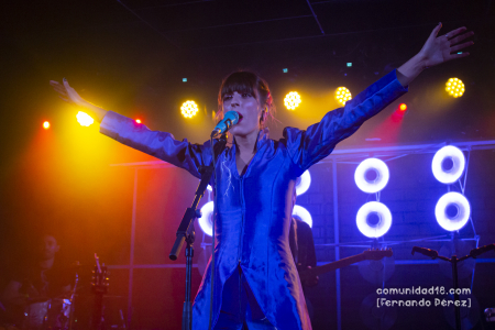 BARCELONA, ESPAÑA – NOVIEMBRE 12: Chica sobresalto (Maialen Gurbindo) en concierto como parte del Cruïlla de Tardor en la Apolo 2 el 12 de noviembre de 2021 en Barcelona, España. (Foto por Fernando Pérez) Chica sobresalto Cruïlla de Tardor