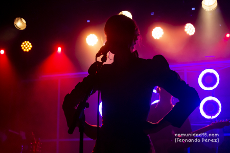 BARCELONA, ESPAÑA – NOVIEMBRE 12: Chica sobresalto (Maialen Gurbindo) en concierto como parte del Cruïlla de Tardor en la Apolo 2 el 12 de noviembre de 2021 en Barcelona, España. (Foto por Fernando Pérez)