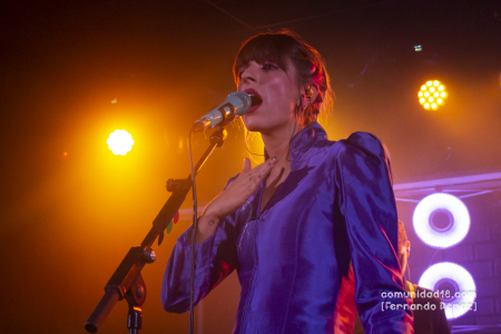 BARCELONA, ESPAÑA – NOVIEMBRE 12: Chica sobresalto (Maialen Gurbindo) en concierto como parte del Cruïlla de Tardor en la Apolo 2 el 12 de noviembre de 2021 en Barcelona, España. (Foto por Fernando Pérez) Chica sobresalto Cruïlla de Tardor