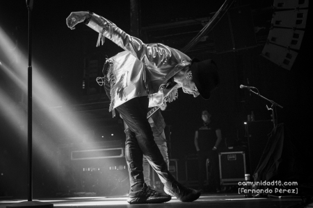 BARCELONA, ESPAÑA – NOVIEMBRE 20: Alejo Stivel (Voz) de Tequila durante el concierto de la banda en la Razzmatazz como parte del Cruïlla de Tardor el 20 de noviembre de 2021 en Barcelona, España. (Foto por Fernando Pérez) Tequila Razzmatazz