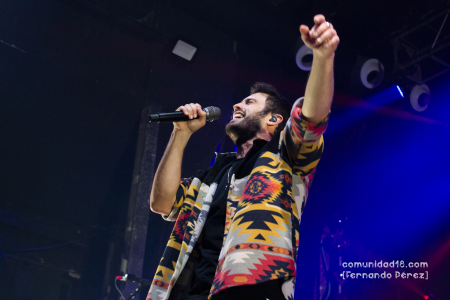 BARCELONA, ESPAÑA – FEBRERO 13. Arnau Blanch (Voz) de Arnau Griso durante su primer concierto en la Sala Razzmatazz el 13 de febrero de 2022 en Barcelona, España. (Foto por Fernando Pérez) Arnau Griso Barcelona