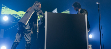 BARCELONA, ESPAÑA – FEBRERO 26. Delaporte en concierto como parte del Cruïlla de primavera en la Razzmatazz el 26 de febrero de 2022 en Barcelona, España. (Foto por Fernando Pérez) Delaporte Razzmatazz