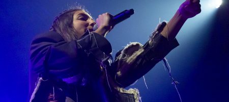 BARCELONA, ESPAÑA – FEBRERO 26. Sandra Delaporte en concierto como parte del Cruïlla de primavera en la Razzmatazz el 26 de febrero de 2022 en Barcelona, España. (Foto por Fernando Pérez)