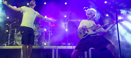 BARCELONA, ESPAÑA – JUNIO 30. Itaca band en concierto como parte del Clotilde Fest en los Jardines del Palau Robert el 30 de junio de 2022 en Barcelona, España. (Foto por Fernando Pérez)