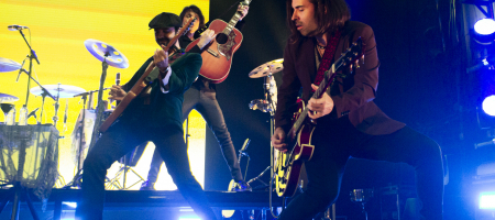 BARCELONA, ESPAÑA – ENERO 13. Sidecars en concierto como parte del Festival Millenni presentando su disco "Trece" en la sala Razzmatazz el 13 de enero en Barcelona, España. (Foto por Fernando Pérez)