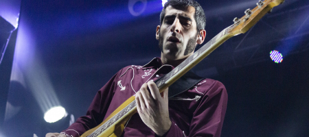 BARCELONA, ESPAÑA – ENERO 13. Sidecars en concierto como parte del Festival Millenni presentando su disco "Trece" en la sala Razzmatazz el 13 de enero en Barcelona, España. (Foto por Fernando Pérez)